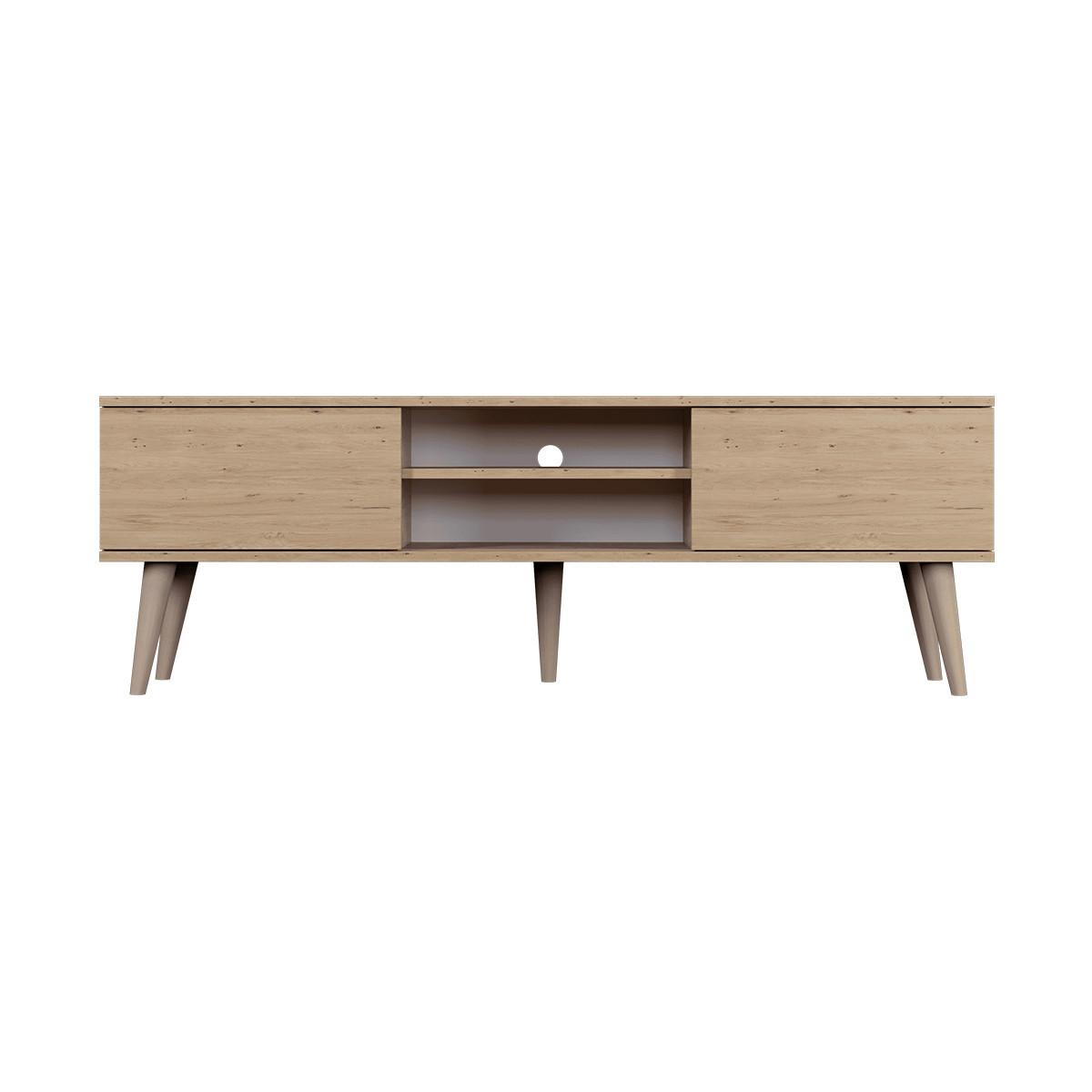 TV-MÖBEL Toronto Holz - Braun, Holzwerkstoff (160/55/35cm) - Petits-meubles
