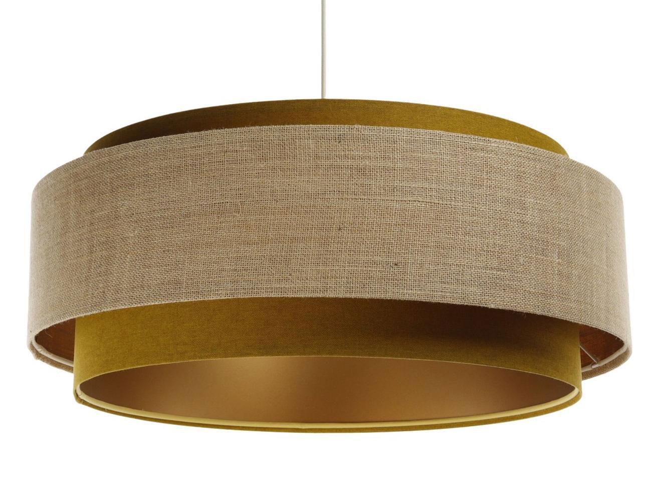 HÄNGELEUCHTE Grün 60/25 cm - Beige, Kunststoff (60/1.9/25cm) - ONZENO