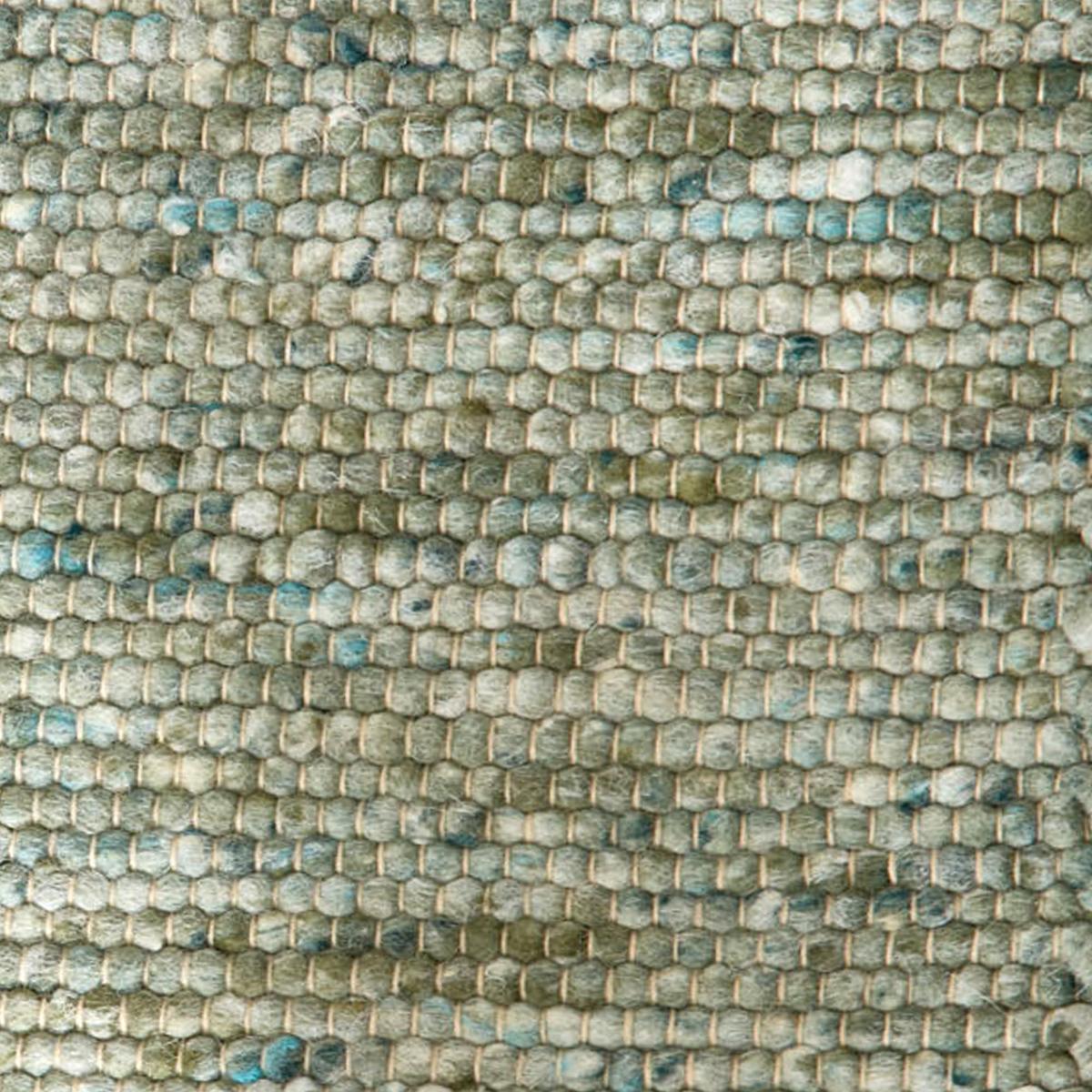 HANDWEBTEPPICH Atlas 40x60 cm - Grün, Textil (40/60cm) - Rug and Roll