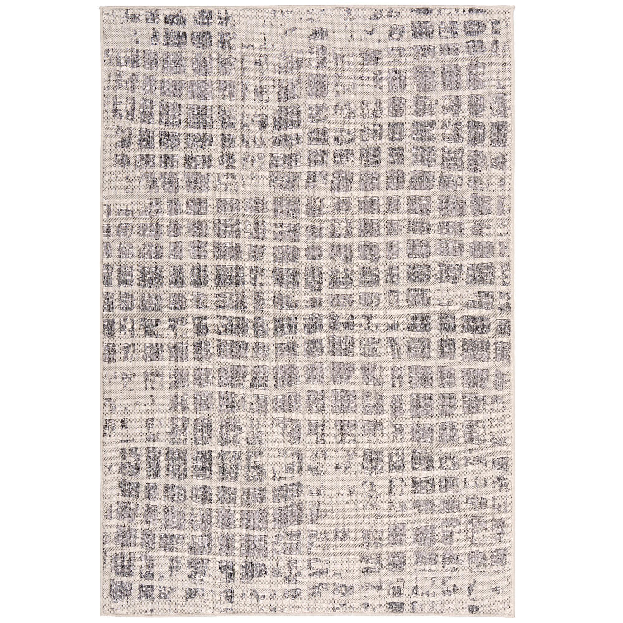 IN- UND OUTDOOR TEPPICH CARPETTO - Grau, Textil (160/235cm) - Pergamon
