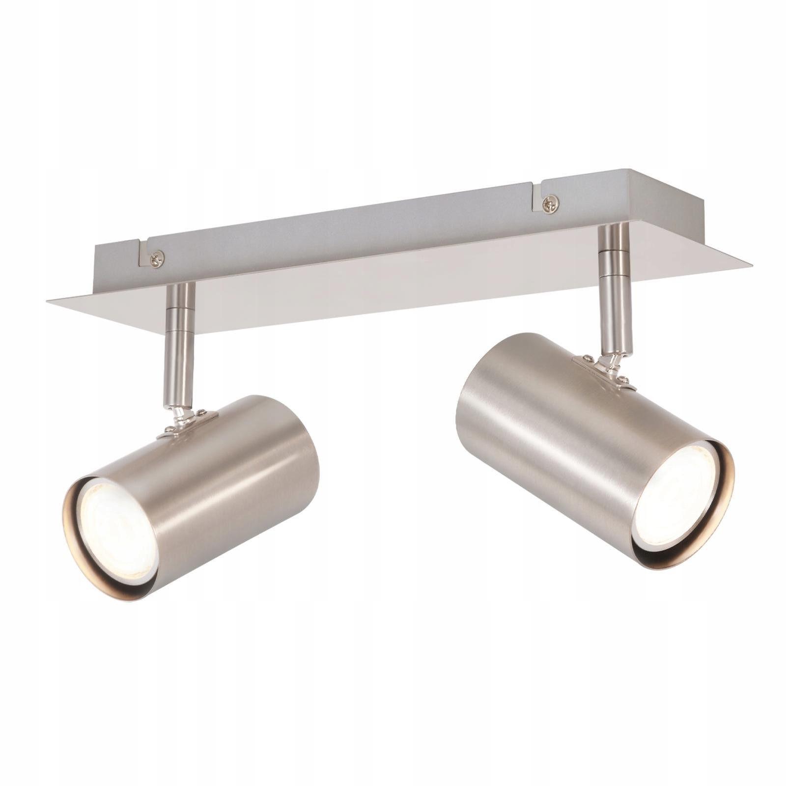 DECKENSTRAHLER Catelyn 27/16.5/5.5cm - Silberfarben, Metall (27/16.5/5.5cm) - ZMH