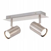 DECKENSTRAHLER Catelyn 27/16.5/5.5cm - Silberfarben, Metall (27/16.5/5.5cm) - ZMH