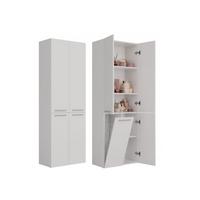 BADEZIMMERSCHRANK Weiß 60/174/30 - Weiß, Holzwerkstoff (60/174/30cm) - RAUMHIRSCH FURNITURE
