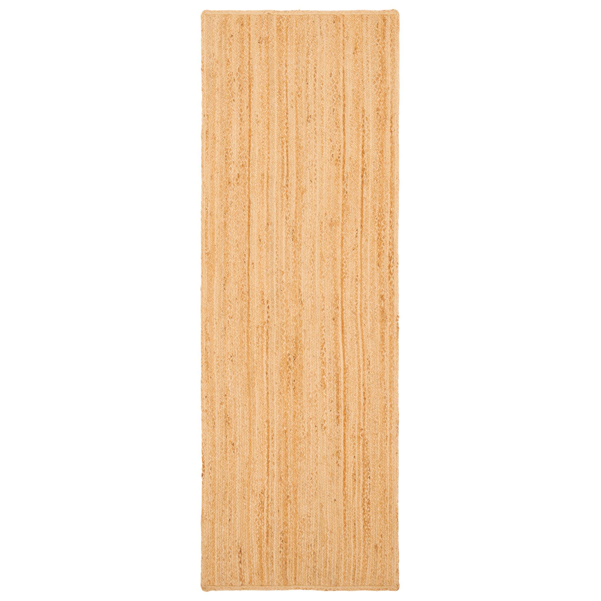 NATURFASER TEPPICH LÄUFER JUTE SALSA - Nussbaumfarben, Textil (80/150cm) - Pergamon