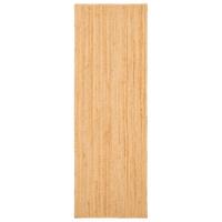 NATURFASER TEPPICH LÄUFER JUTE SALSA - Nussbaumfarben, Textil (80/150cm) - Pergamon