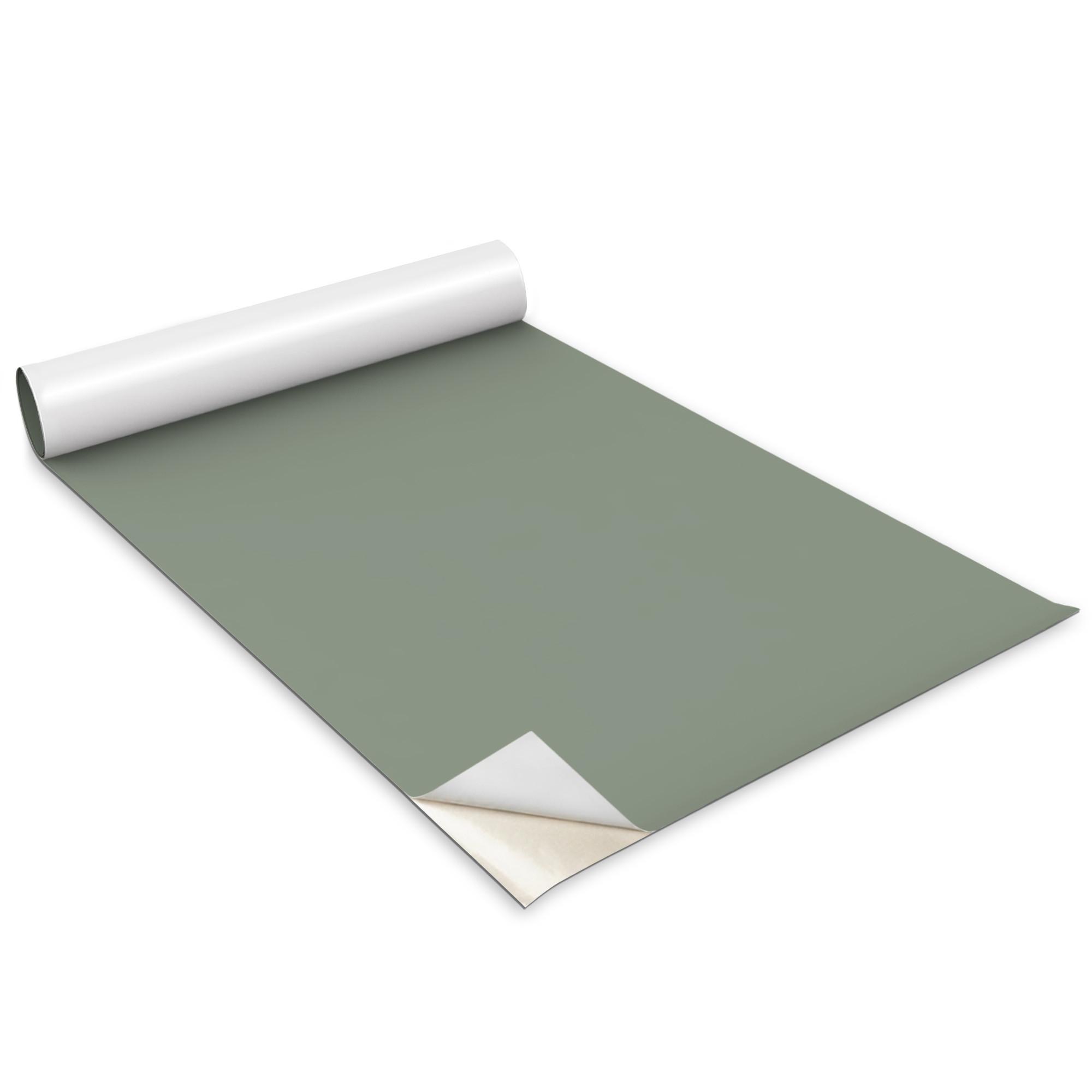 MÖBLAUFKLEBER 100x50 cm grün - Grün, Kunststoff (50/0.1/100cm) - Wallfluent