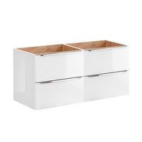 WASCHTISCHUNTERSCHRANK 120cm April Weiß - Weiß, Holzwerkstoff (120/57/46cm) - Petits-meubles