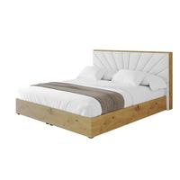 POLSTERBETT mit Bettkasten und Lattenrost, Boxbett ohne Matratze - ENZO6 180x200 Weiß - Weiß, Holzwerkstoff/Textil (180/200cm) - ALTDECOR
