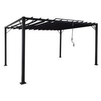 PERGOLA Anthrazit - Anthrazit, Metall (388/213/295cm) - MCW