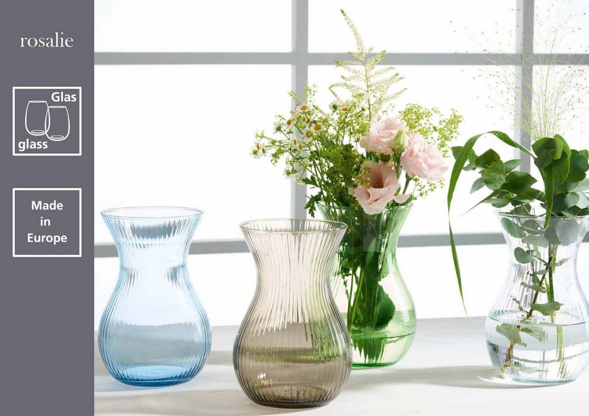 VASEN Rosalie Blau 18 cm 6er Set - Blau, Glas (11/18cm) - Ritzenhoff Breker