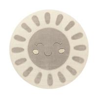 KINDERTEPPICH Creme Ø 120 cm - Creme, Kunststoff (120/120cm) - TT Home