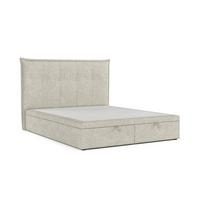 POLSTERBETT Liano mit Stauraum 120/200 cm Beige im Alta Stoff - Beige/Schwarz, Holz/Holzwerkstoff (120/200cm) - AltaBeds