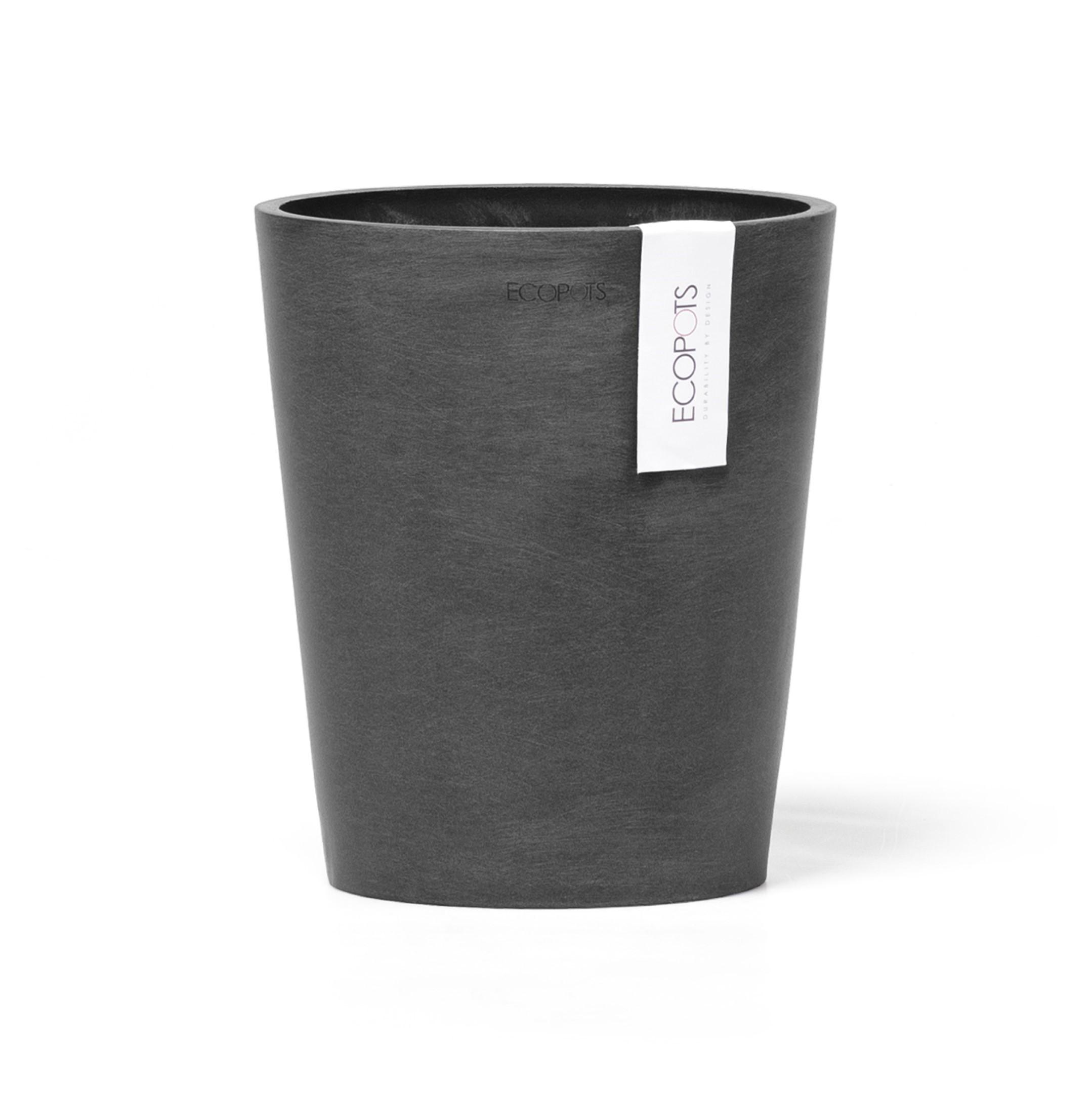 BLUMENTOPF Morinda Orchid 17,1/19,5 cm Dunkelgrau - Dunkelgrau, Kunststoff (17.1/19.5cm) - Ecopots