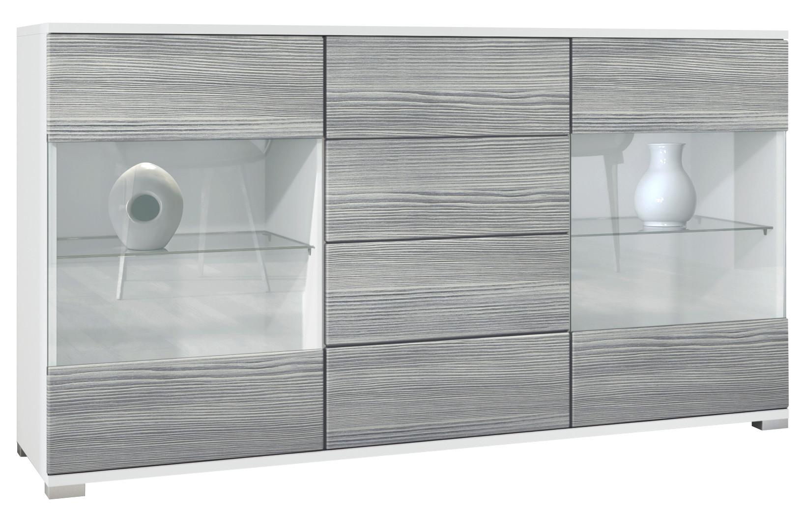 SIDEBOARD Bari Avola-Anthrazit - Anthrazit, Holzwerkstoff (138.5/75.5/35cm) - Vladon