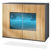 KOMMODE Grömitz Eiche Natur - Eichefarben, Holzwerkstoff (92.5/73.5/35cm) - Vladon