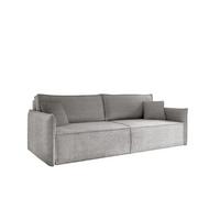 SCHLAFSOFA Lagos - Grau, Holzwerkstoff/Textil (221/70/105cm) - Fun Möbel