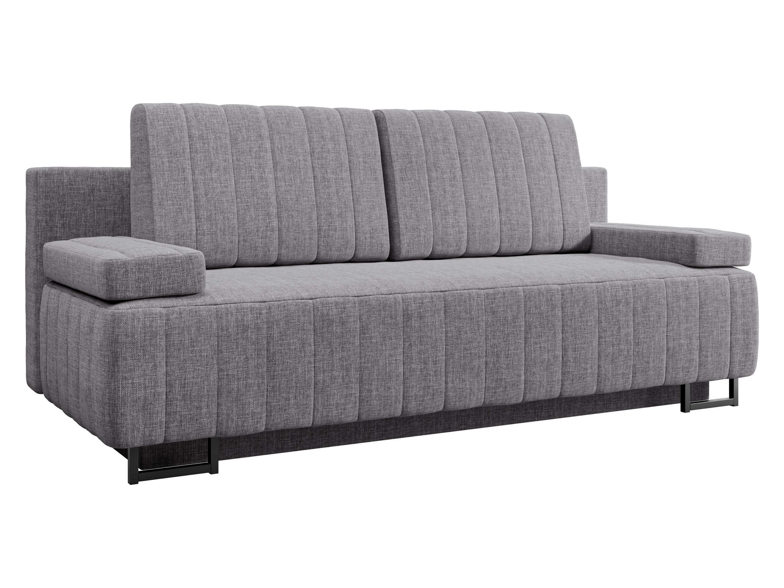 SCHLAFSOFA Laguna - Schwarz/Grau, Holz/Textil (200/90/90cm) - MIRJAN24