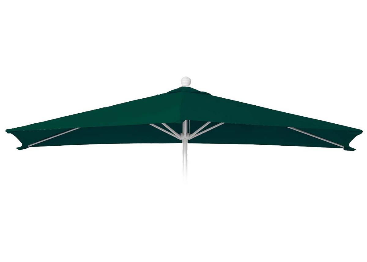BEZUG FÜR SONNENSCHIRM HALBRUND Grün - Grün, Textil (260/135cm) - MCW