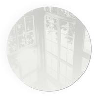 GLASPLATTE für Kamin Ø 70 cm - Grau, Glas (70/70/0.4cm) - TULUP