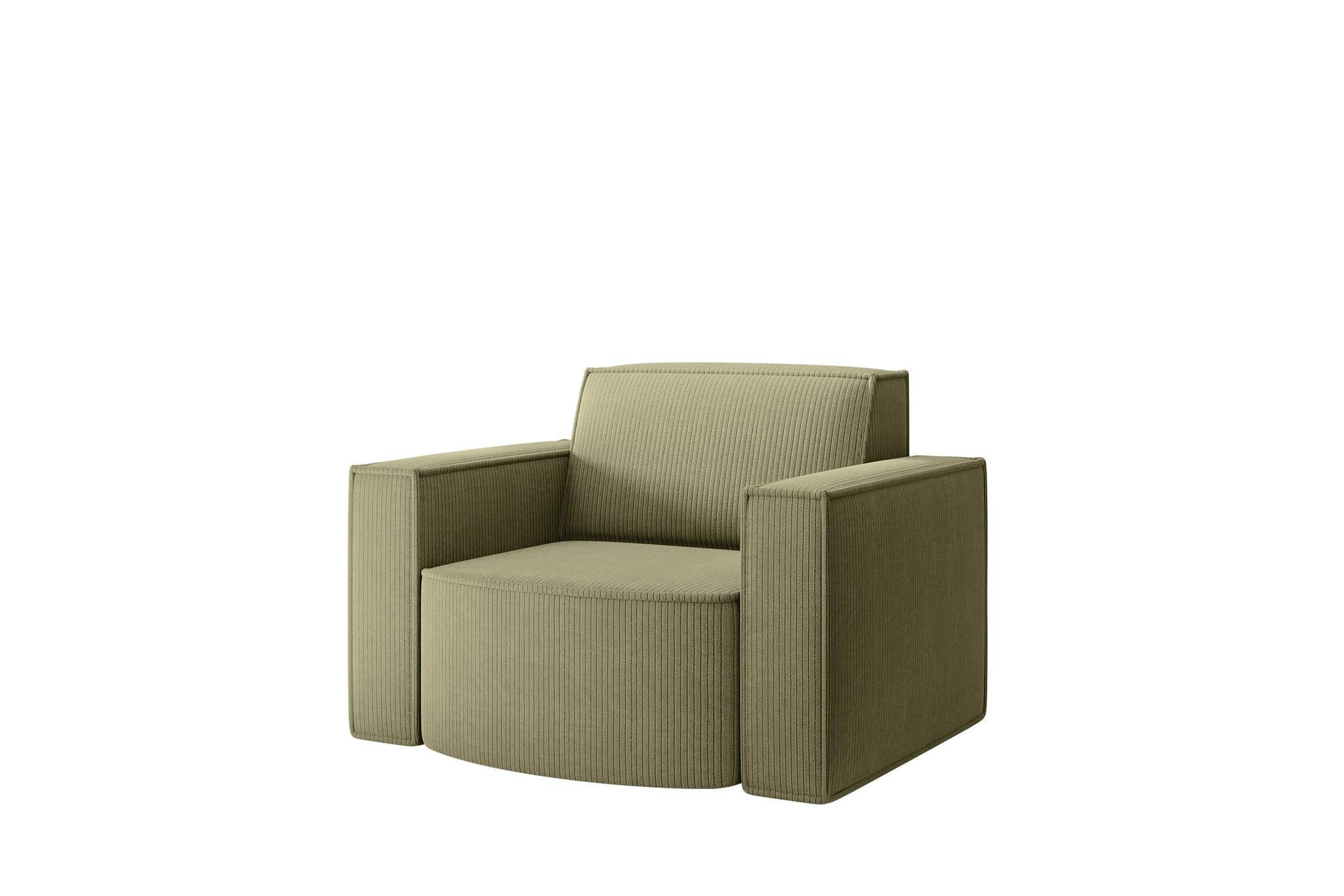 SESSEL Palma In Stoff Scala - Opal, Holzwerkstoff/Textil (98/74/89cm) - Fun Möbel