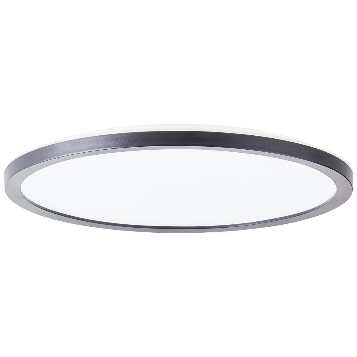 DECKENAUFBAU-PANEEL Sorell G99878A76 - Schwarz, Metall (29.4/29.4/2.5cm) - Brilliant