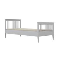 BETT 90/200 Emilia Weiß - Weiß, Holz (90/200cm) - Petits-meubles