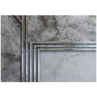 FOTOTAPETE Beton Struktur Grau 200x140 cm - Multicolor, Papier (200/140cm) - Wallarena