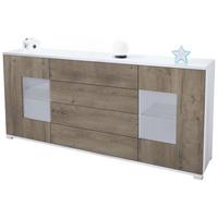 SIDEBOARD Grömitz Eiche Ribbeck - Alteiche, Holzwerkstoff (166.5/75.5/35cm) - Vladon