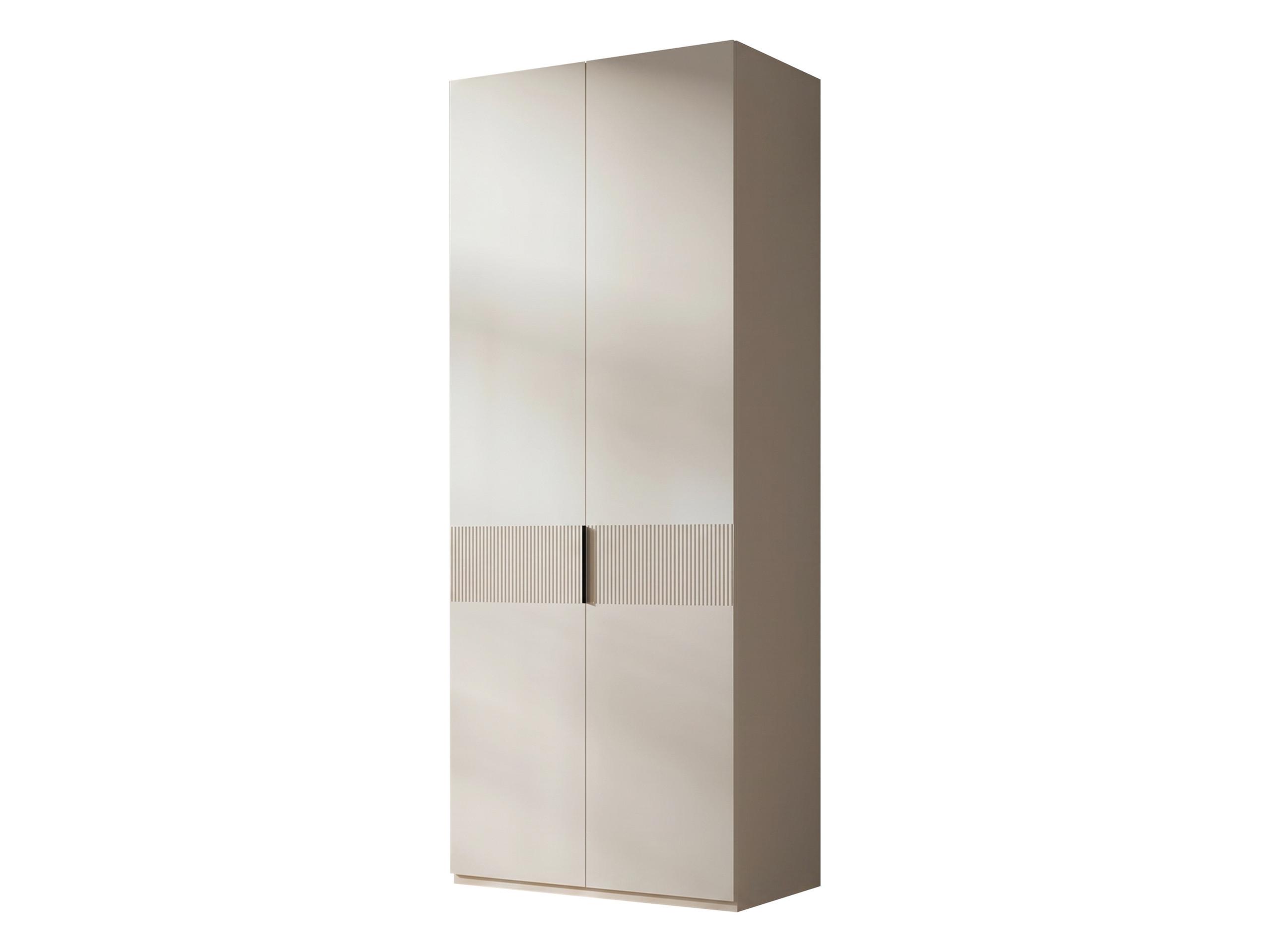 KLEIDERSCHRANK Soreno 90 2D - Beige, Holzwerkstoff/Kunststoff (90/237/60cm) - MIRJAN24