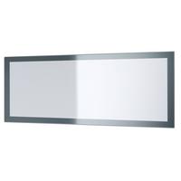 SPIEGEL Lima Grau Hochglanz - Grau, Holzwerkstoff (139/55/2cm) - Vladon