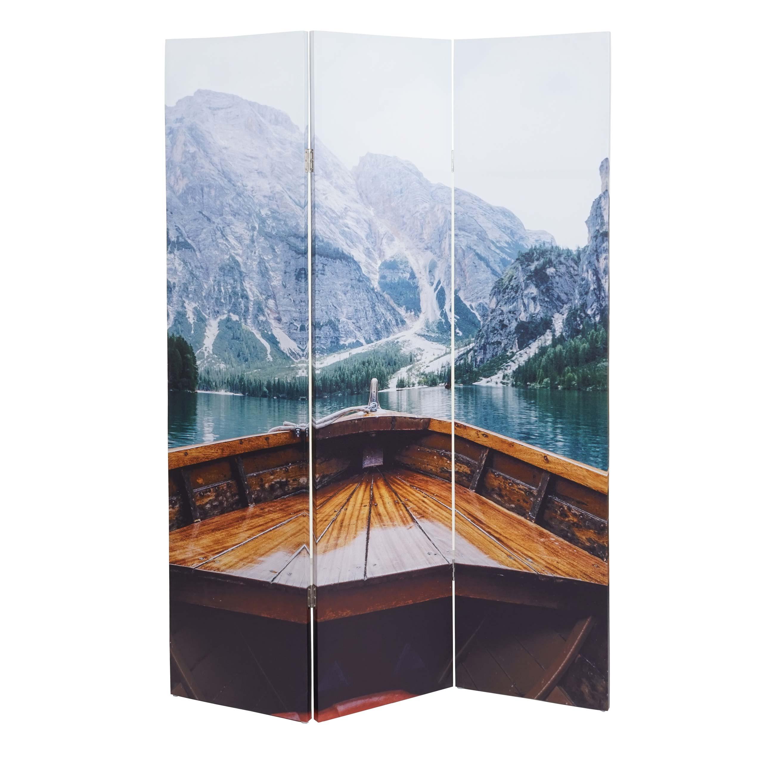 FOTO-PARAVENT Multicolor - Multicolor, Holz (121/180/2cm) - MCW