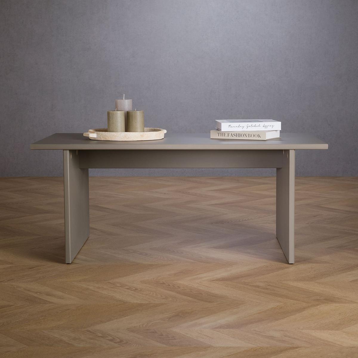 COUCHTISCH SALTO - Grau, Holz (60/110/45cm) - IDIMEX