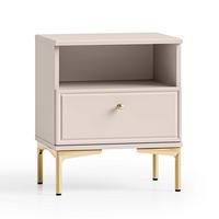 NACHTTISCH Sélène Kaschmir - Beige, Holzwerkstoff (45/53/34cm) - Petits-meubles