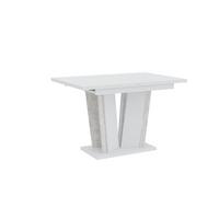 ESSTISCH SAMAR Ausziehbar 120 - 160 / 80 x 76 cm - Weiß, Holz (120/80/76cm) - MASSENO