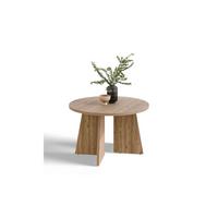 COUCHTISCH MOCHA 75/75/47 cm rund Nussbaum Royal - Nussbaumfarben, Holzwerkstoff (75/75/47cm) - Lookway