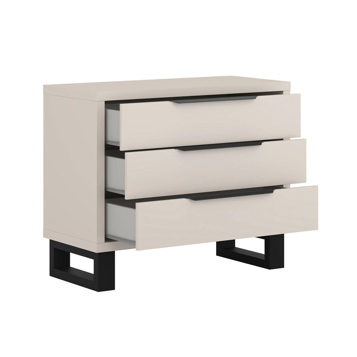 KOMMODE Eden Kaschmir - Kaschmir, Holzwerkstoff (99.3/82.7/45cm) - Petits-meubles