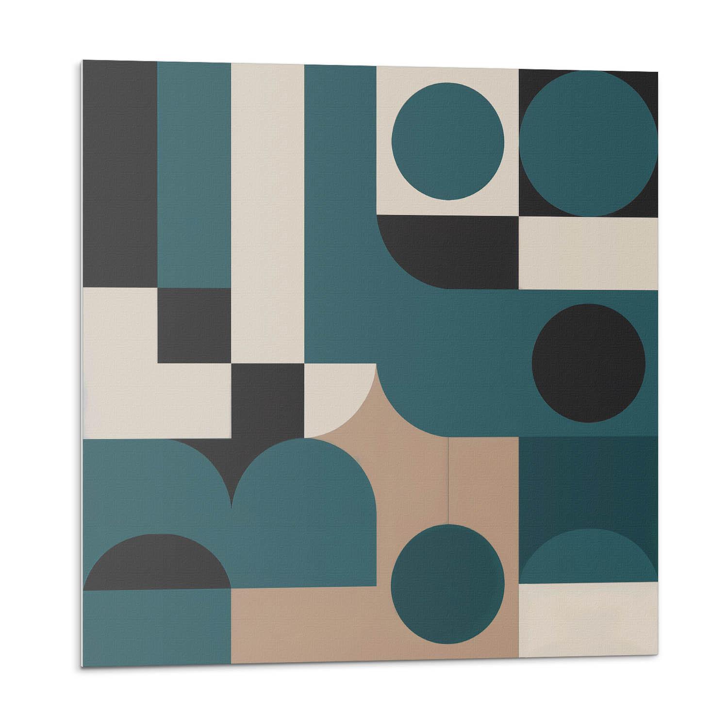 WANDPANEEL 9 Stück 30x30 cm selbstklebend Modula - Pastellgrün, Kunststoff (30/1.6/30cm) - Wallfluent