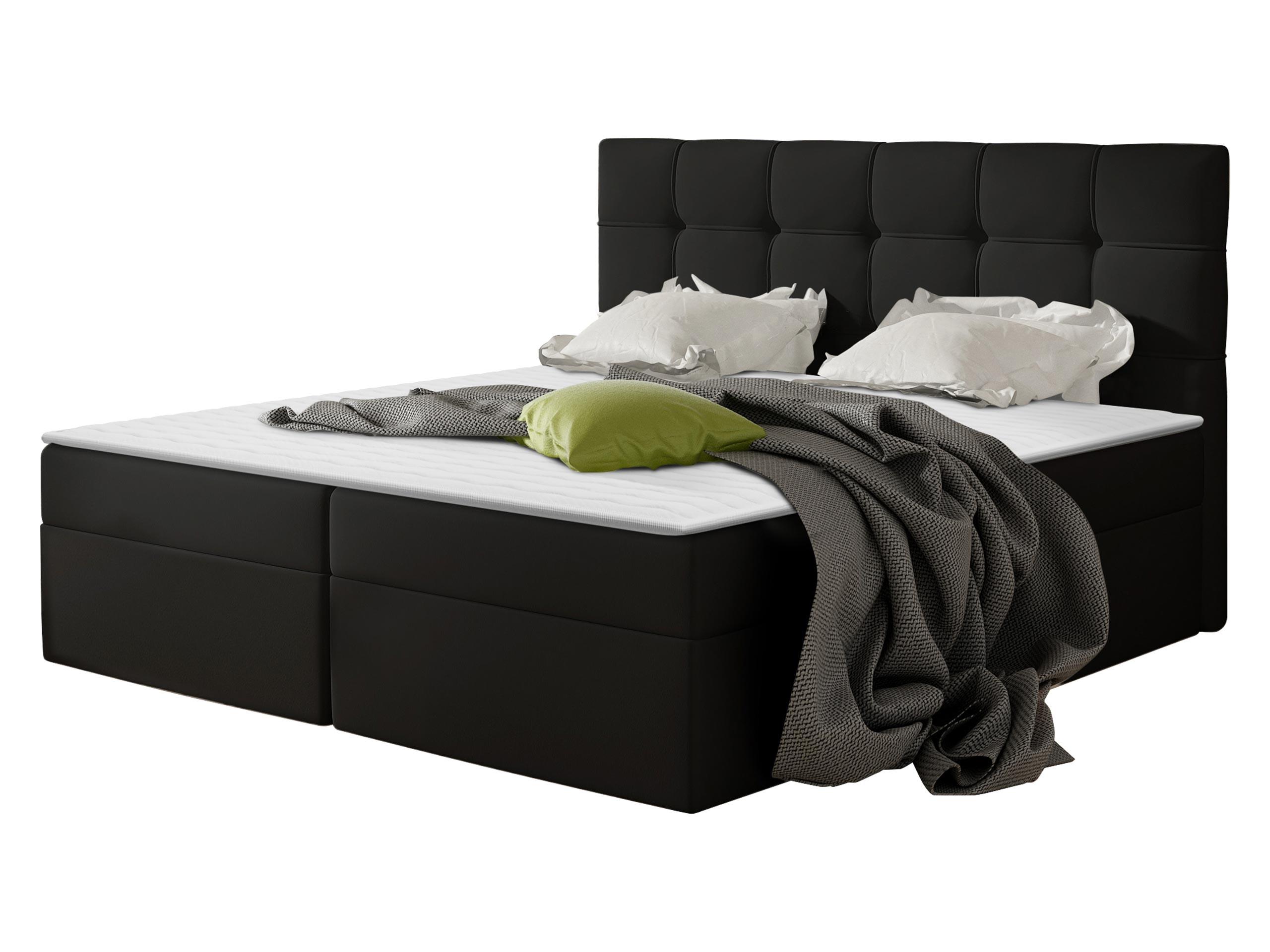 BOXBETT Nele - H3 - Schwarz, Holz/Holzwerkstoff (160/200cm) - MIRJAN24