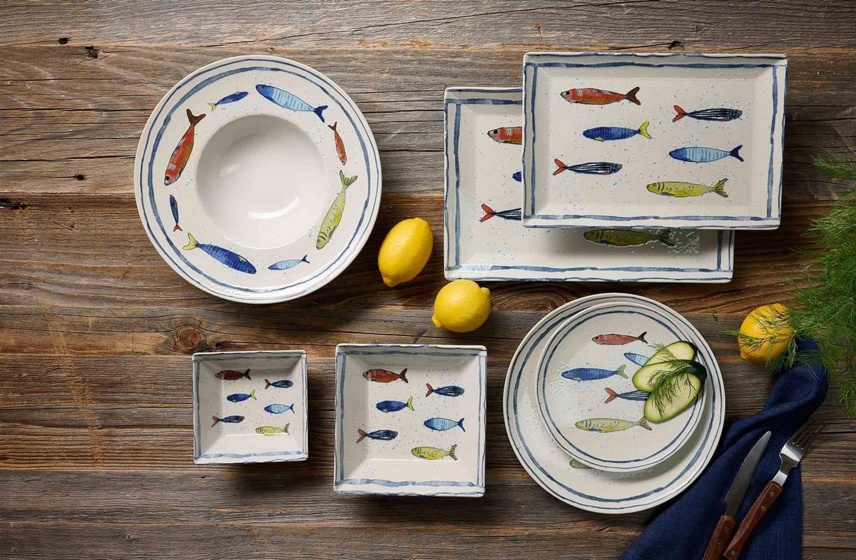 SPEISETELLER Maro bunt ø 26 cm 6er Set - Multicolor, Keramik (26cm) - Ritzenhoff Breker