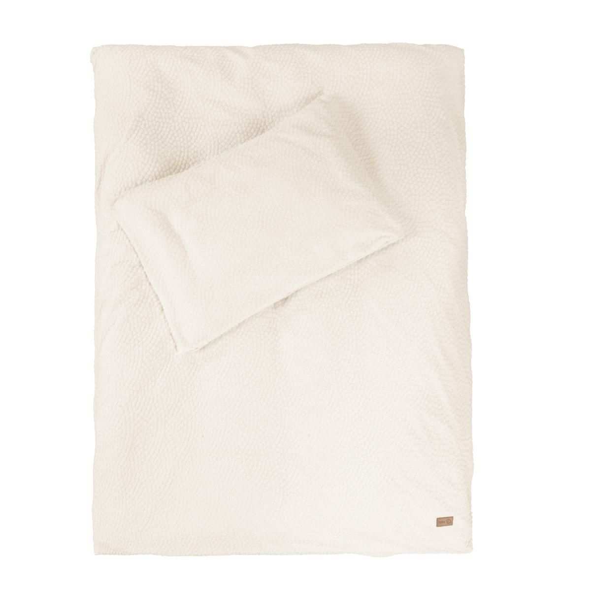 BABYBETTWÄSCHE 100x135 cm Seashells oyster - Weiß, Textil (100/135cm) - Roba