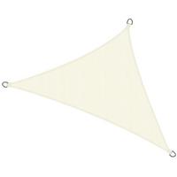 SONNENSEGEL SolVision PS9 420/420/600 cm dreieckig Creme PE - Creme, Kunststoff (420/420cm) - Sol Royal