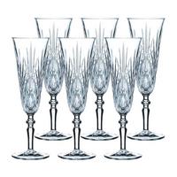 SEKTGLÄSER Palais transparent 140 ml 6er Set - Transparent, Glas (0.14L) - Nachtmann