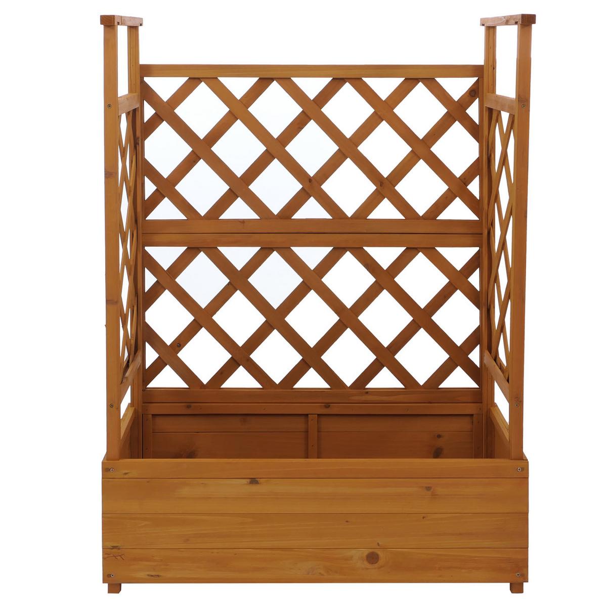 HOCHBEET Braun - Braun, Holz (85/114/44cm) - MCW