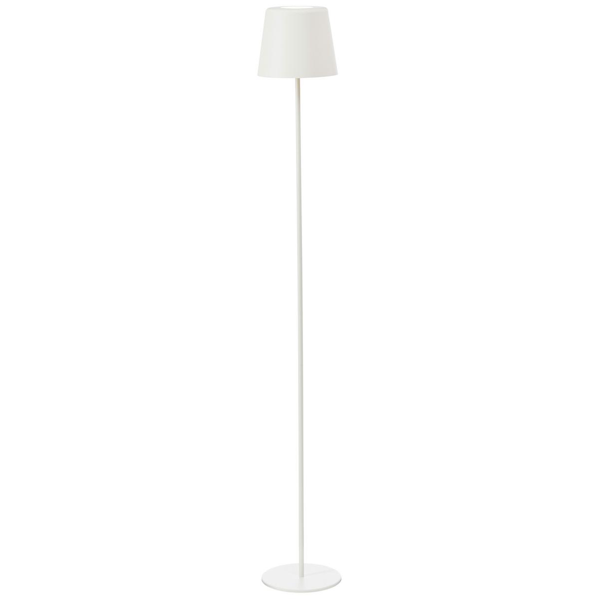 AUSSENSTEHLEUCHTE Kaami G40890/05 - Weiß, Metall (18/18/129.2cm) - Brilliant