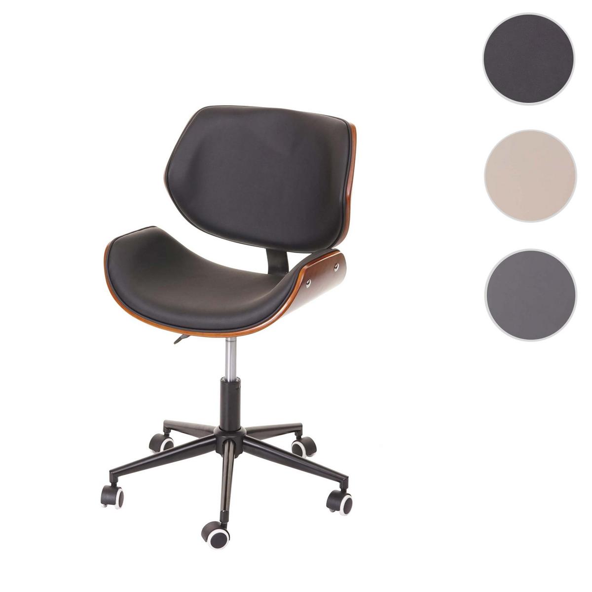 BÜROSTUHL Braun - Braun, Textil (57/90/57cm) - MCW