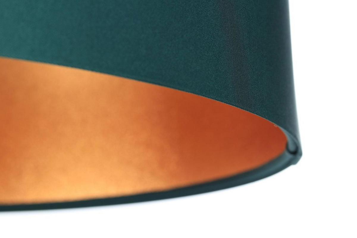 HÄNGELEUCHTE Grün 50/25 cm - Goldfarben/Grün, Kunststoff (50/0.8/25cm) - ONZENO