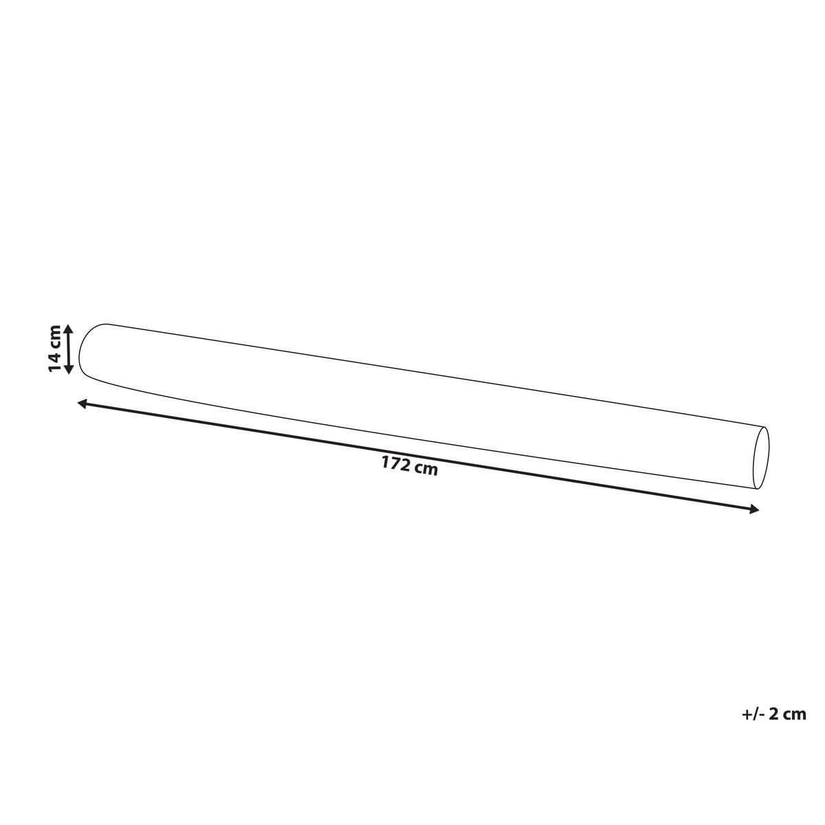 DEKOKISSEN Braun 172/14 cm Gladiolus - Braun, Kunststoff (14/172/14cm) - Beliani