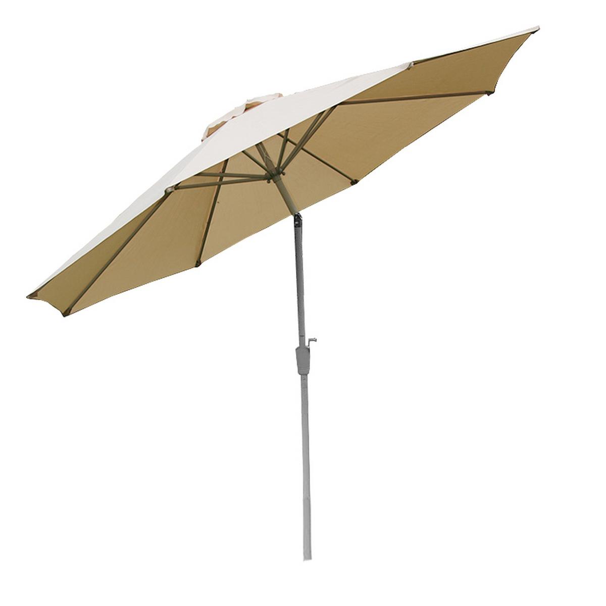 SONNENSCHIRM Cremeweiß - Weiß, Textil (300/300cm) - MCW