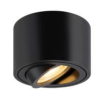 LED DECKENLEUCHTE Rrelis 8.2/8.2/5.7 cm - Schwarz, Metall (8.2/8.2/5.7cm) - ZMH