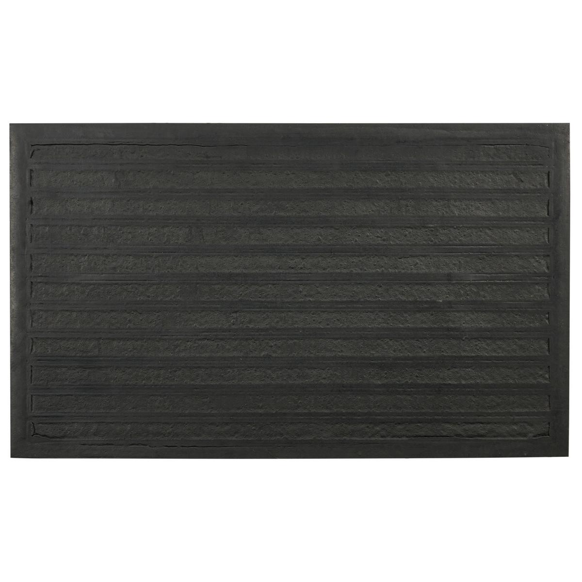 FUSSMATTE Naturfarben 45/75 cm Zagros - Naturfarben, Textil (75/45cm) - Beliani